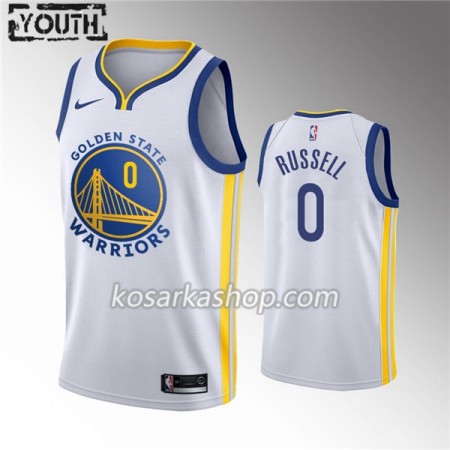 Dres Golden State Warriors Russell 0 Nike 2019-20 Association Edition Swingman - Dječji